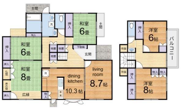 京北細野町上北　中古戸建
