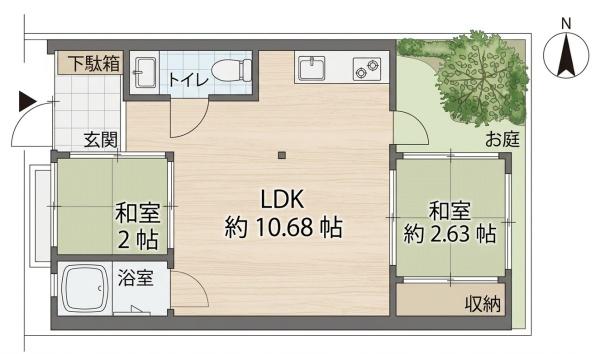 中京区壬生森前町　民泊平屋