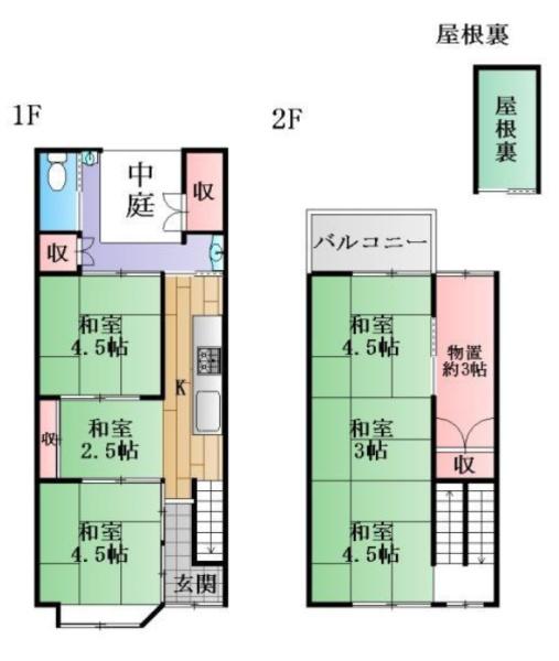 上京区革堂前之町　中古一戸建て