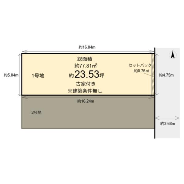 上京区上御霊馬場町　１号地