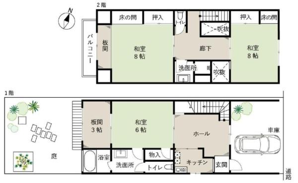 上京区柏清盛町 中古一戸建て