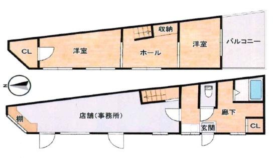上京区紙屋川町　店舗付き住宅