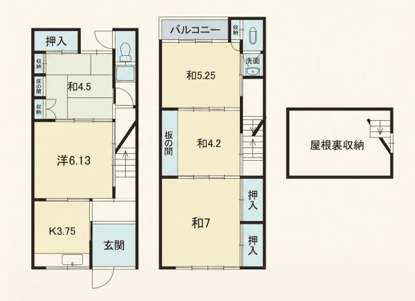 中京区聚楽廻東町 中古戸建て