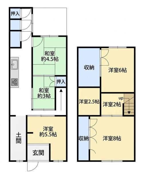 中京区聚楽廻松下町　中古一戸建て