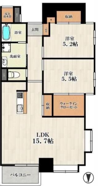 レスポアール四条大宮