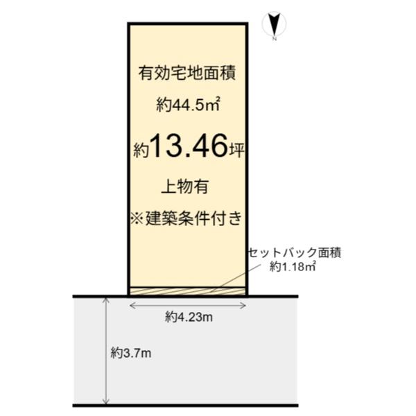 京都市下京区西七条掛越町の土地