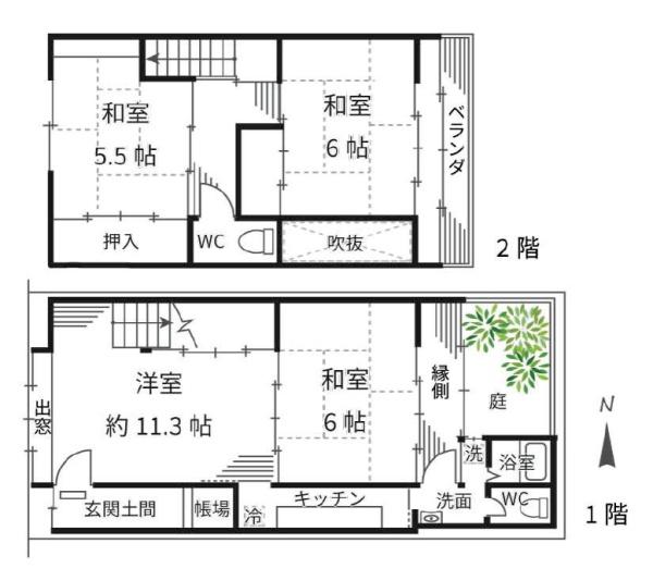 中京区西ノ京内畑町　中古一戸建て