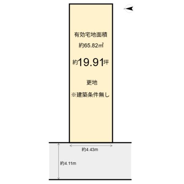 京都市中京区西ノ京月輪町の土地