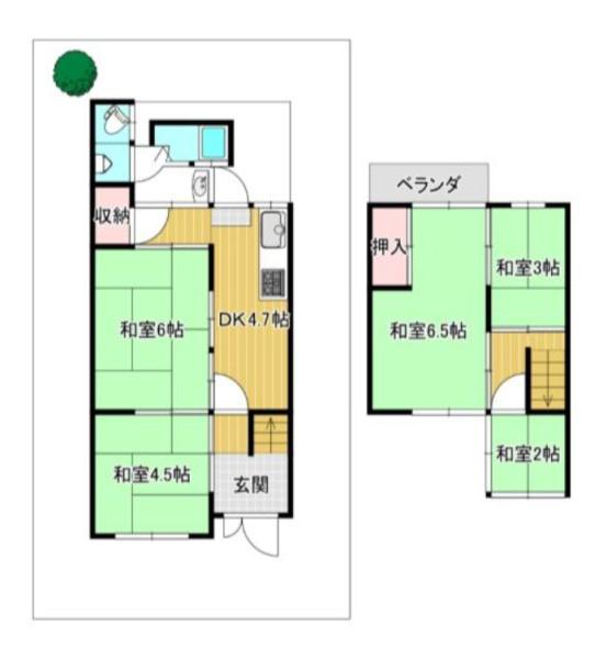 中京区西ノ京西鹿垣町 中古戸建て