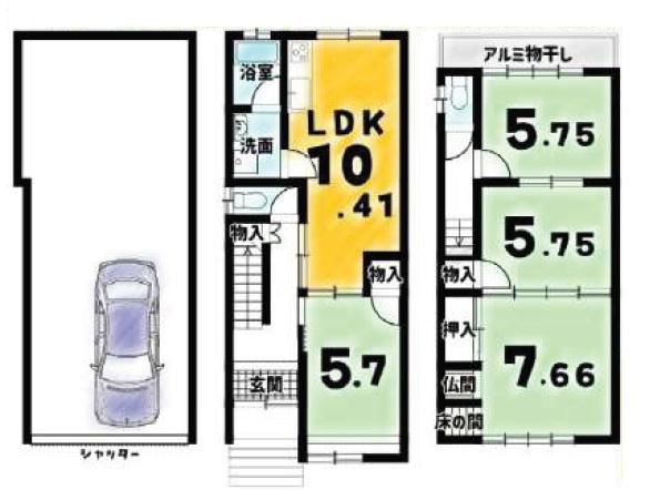 京都市中京区西ノ京星池町の中古一戸建て