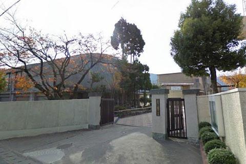 京都市右京区嵯峨苅分町の土地(嵯峨中学校)