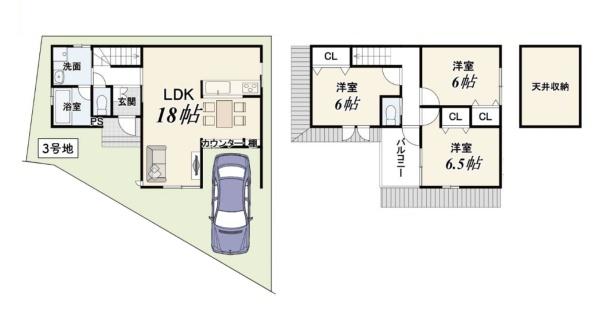 上京区西町 新築一戸建て
