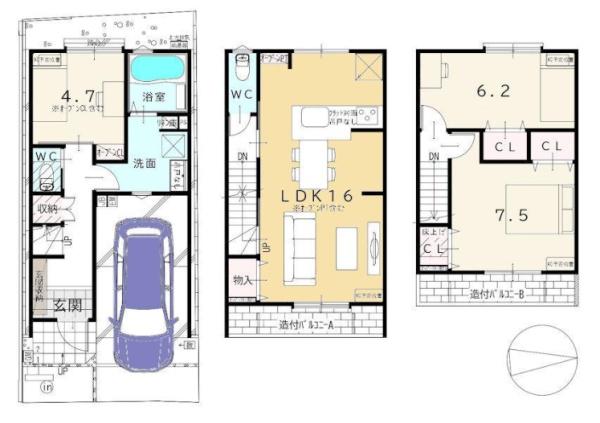 上京区笹屋町　新築戸建て