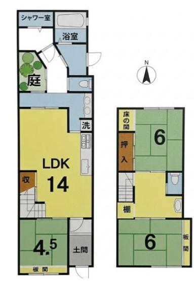 下京区中堂寺庄ノ内町　中古戸建