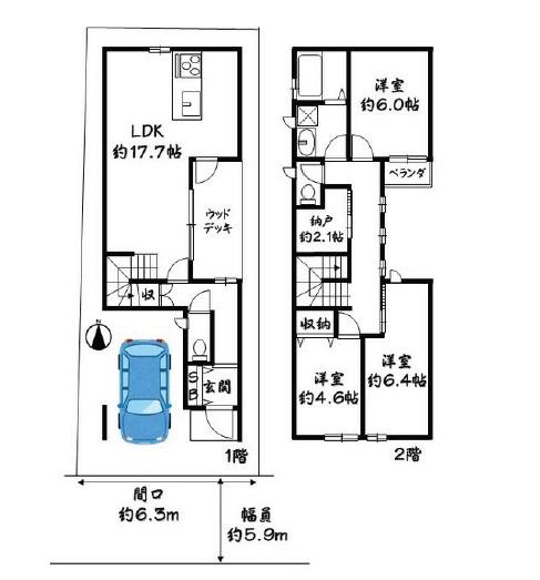 下京区東野町　新築一戸建