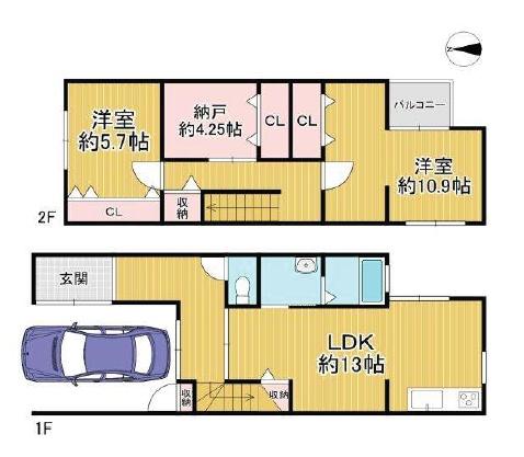 下京区小坂町　中古テラスハウス
