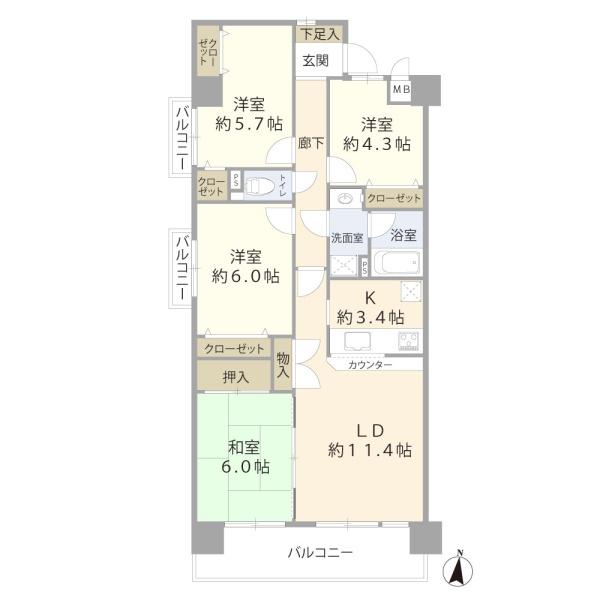 ファミール日進二番館