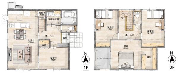 福津市宮司ヶ丘の新築一戸建