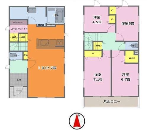 北九州市小倉南区若園２丁目の新築一戸建