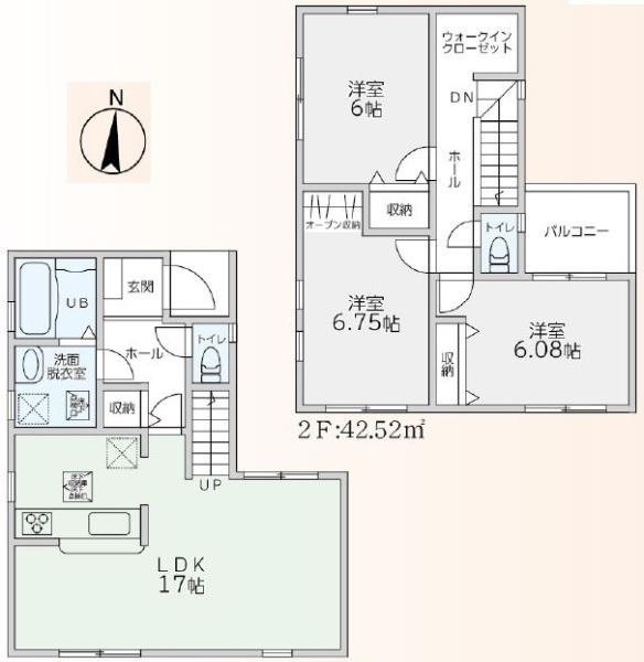 筑紫野市二日市南1丁目　1号棟