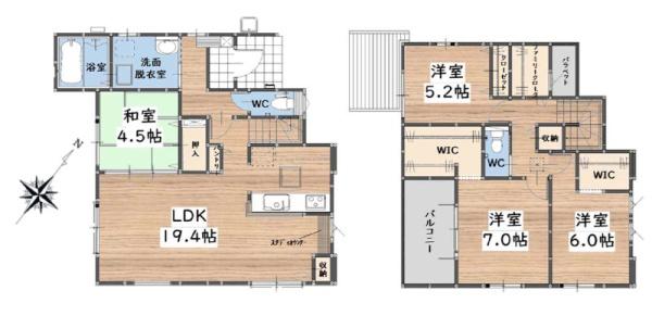南区柏原4丁目1期　1号棟