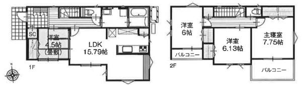 糸島市二丈深江　1号棟