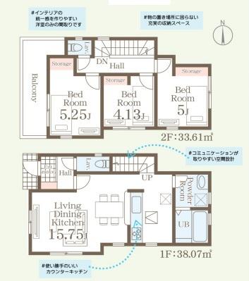福岡市東区和白東４丁目の新築一戸建