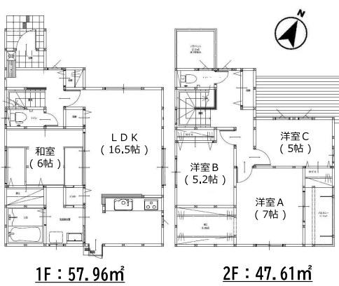 糟屋郡志免町桜丘２丁目の新築一戸建