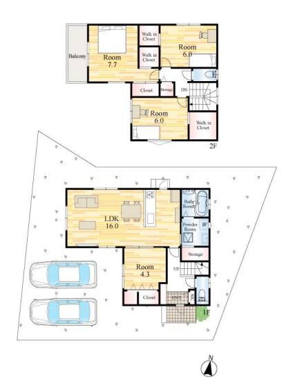 久留米市上津2丁目2号地