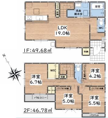 春日市惣利3丁目2期　2号棟