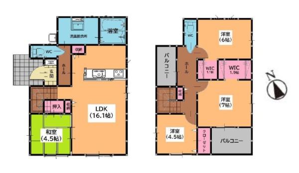 志免町桜丘3丁目5期　1号棟