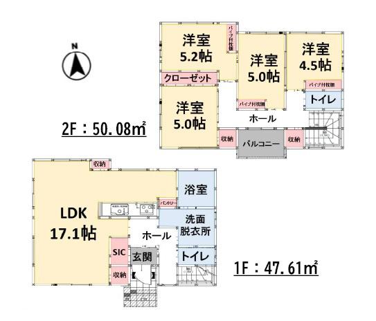 春日市天神山2丁目1期　4号棟