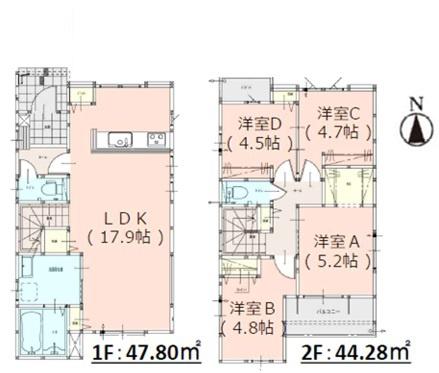 早良区野芥2丁目5期　1号棟