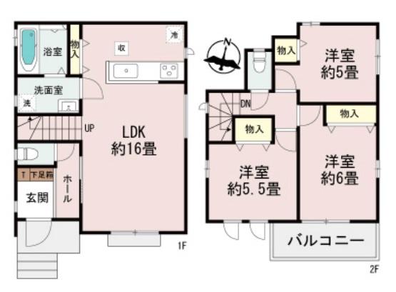 西区野方5丁目2期　2号棟