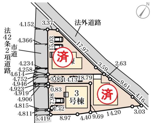 鳥栖市田代昌町　3号棟