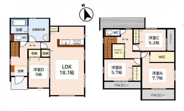 久留米市宮ノ陣5丁目2期2号棟