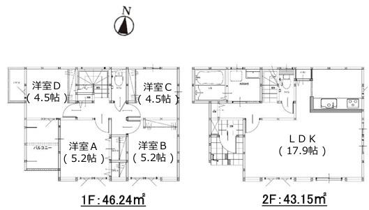 城南区干隈2丁目1期　2号棟