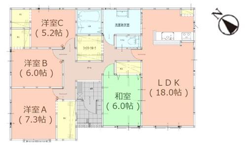 須恵町大字佐谷5期　1号棟