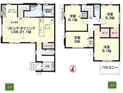 糸島市板持3期　1号棟