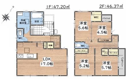 春日市春日10丁目1期　2号棟