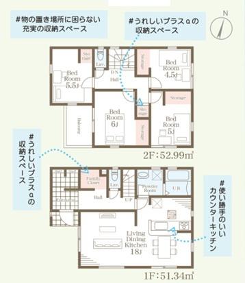 大野城市川久保2丁目　1号棟