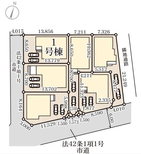大野城市川久保2丁目　1号棟