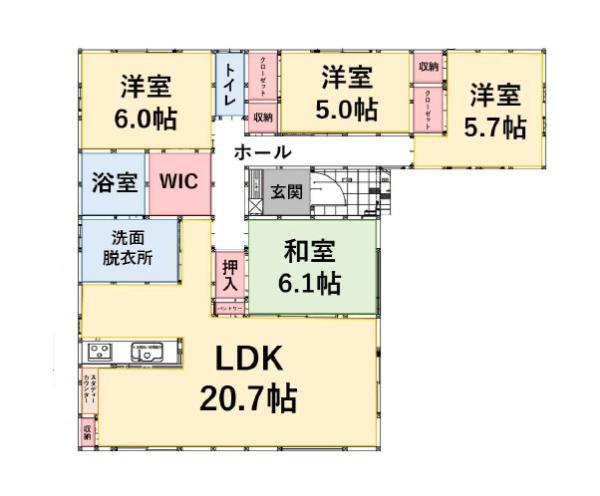 宇美町原田3丁目3期　1号棟