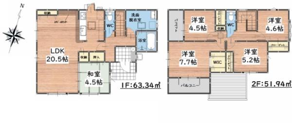 三養基郡基山町大字小倉7期　1号棟