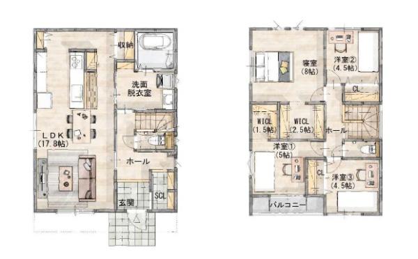 那珂川市道善　1号棟