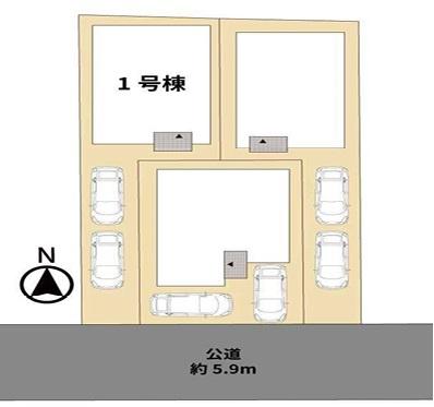 那珂川市道善　1号棟