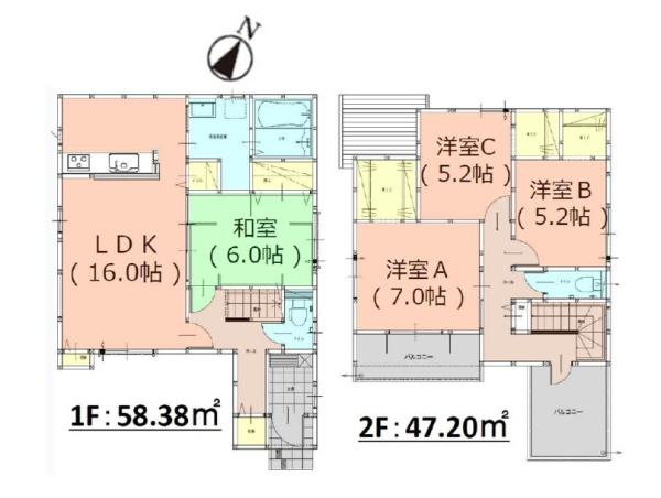 南区警弥郷1丁目3期　2号棟