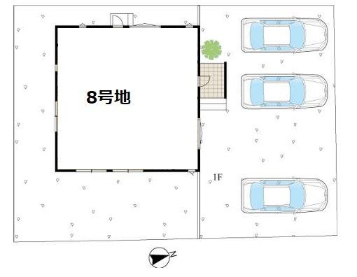 久留米市野中町　8号地
