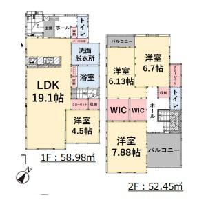 南区若久3丁目3期　2号棟