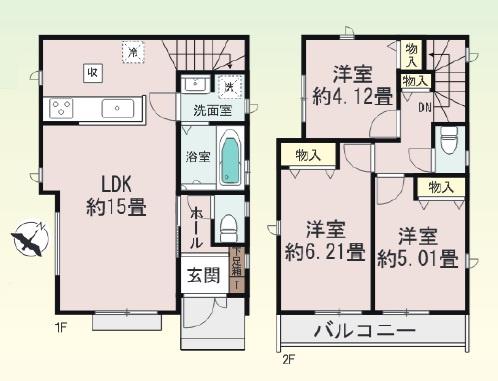 東区三苫6丁目　1号棟